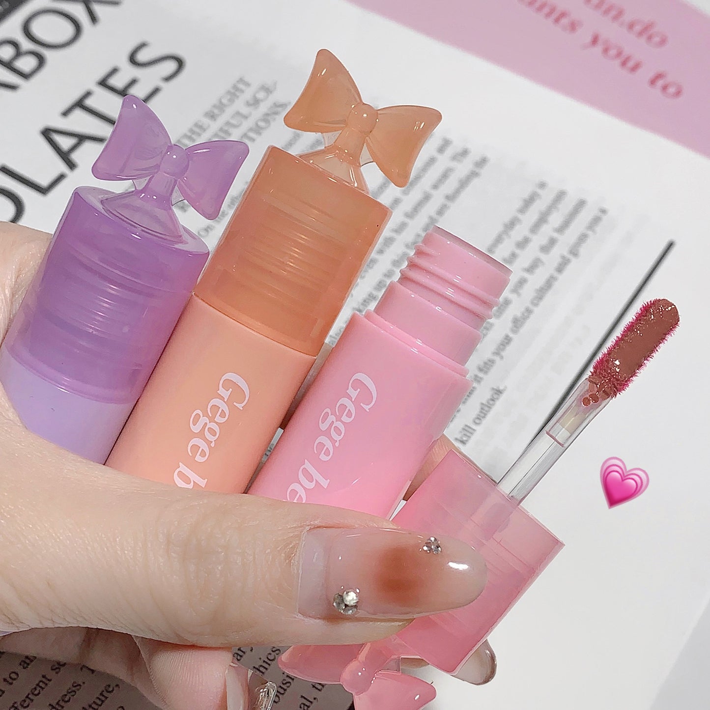 LIP GLOSS CON COLOR GEGE BEAR