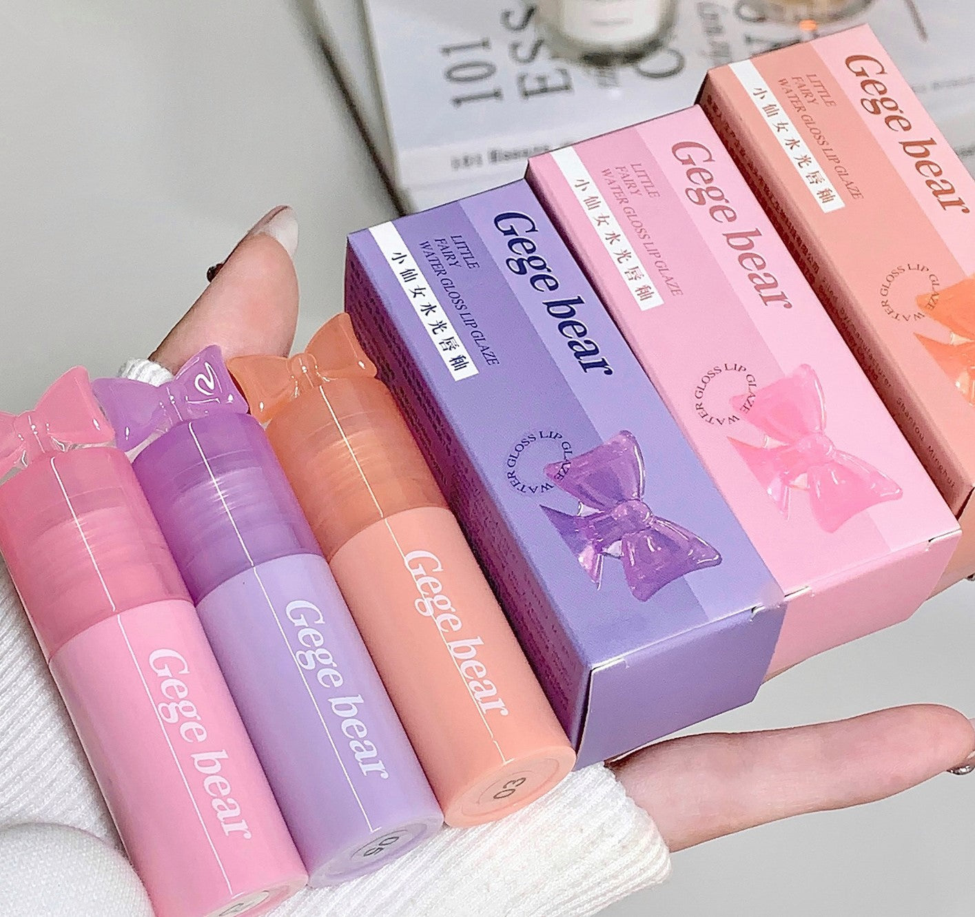 LIP GLOSS CON COLOR GEGE BEAR